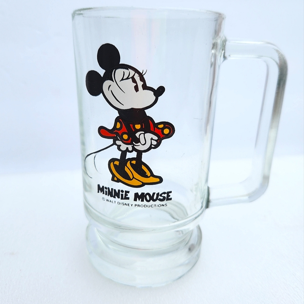 Disney Minnie Mouse Glass Pedestal Mug - Picture 5 of 8